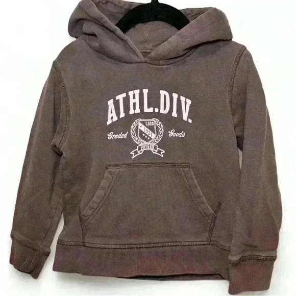 LOGG (by H&M) - Brown Hoodie- Girls size 4-5 yrs - Picture 1 of 3